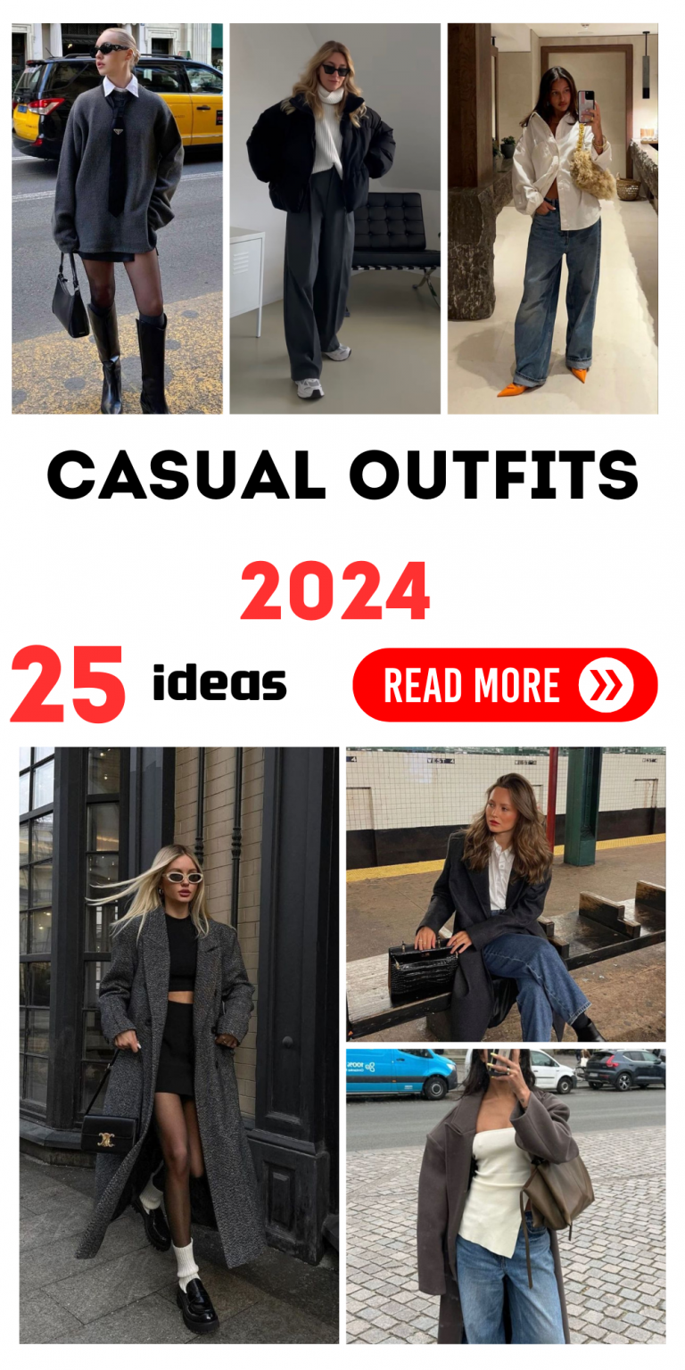 2024 Casual Outfit Trends: Chic Styles for Women's Everyday Elegance