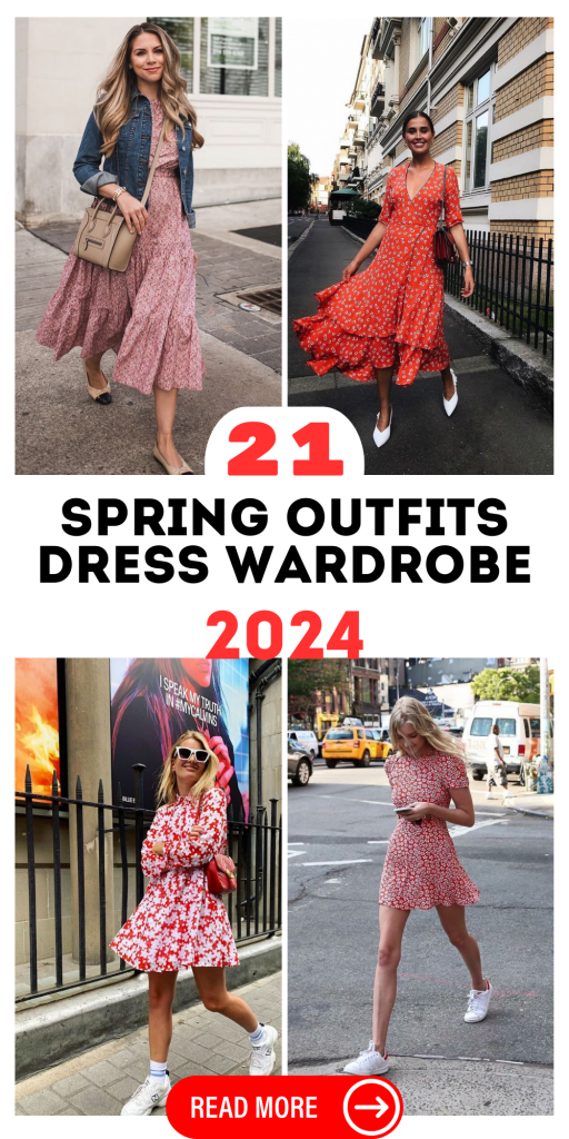 2024 Spring Dress Trends Casual Elegance to Dressy Chic Styles