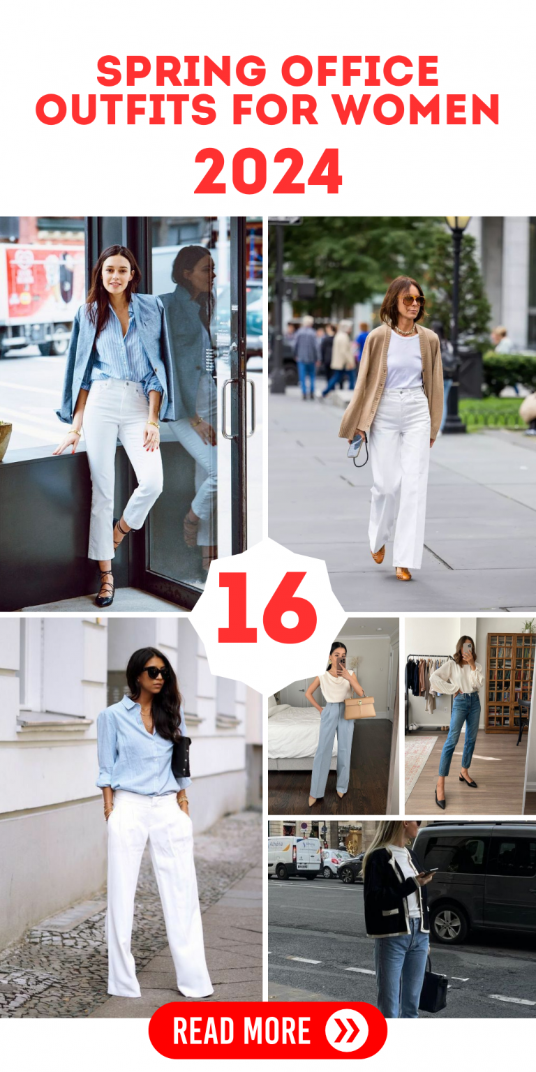 Chic Spring 2024 Office Wear for Women: Casual to Professional Styles