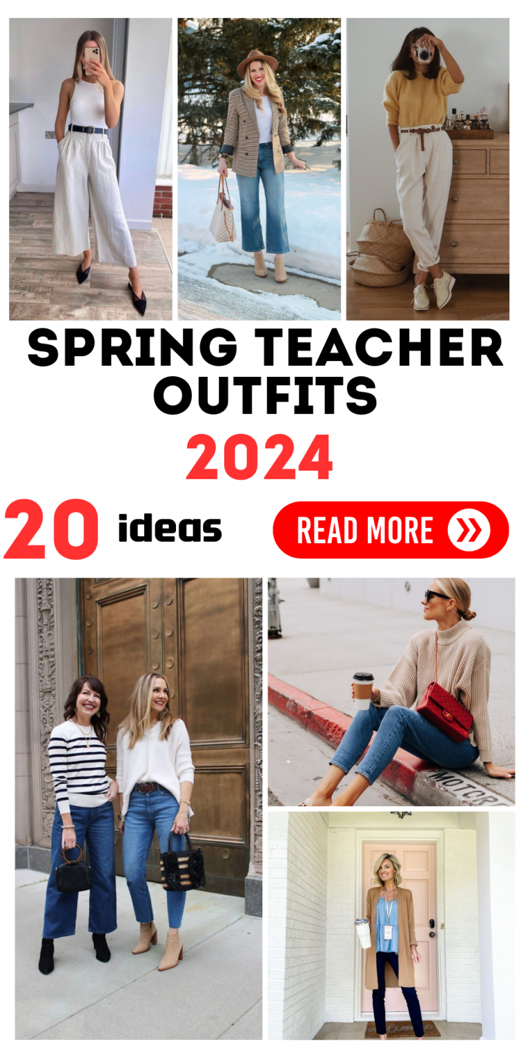 Stylish Spring 2024 Teacher Outfits Chic Comfortable Classroom Trends   8 6 768x1536 