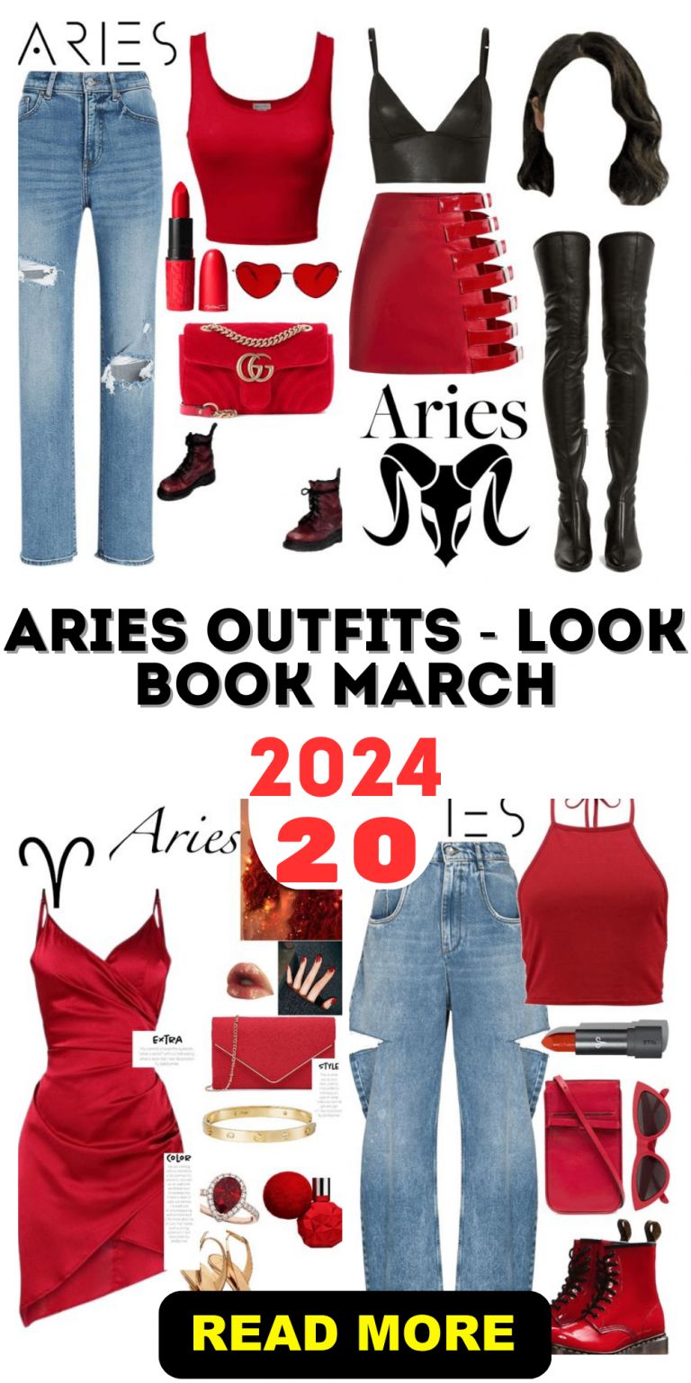 Aries Look Book March 2024: Bold Zodiac Styles & Fiery Fashion Ideas