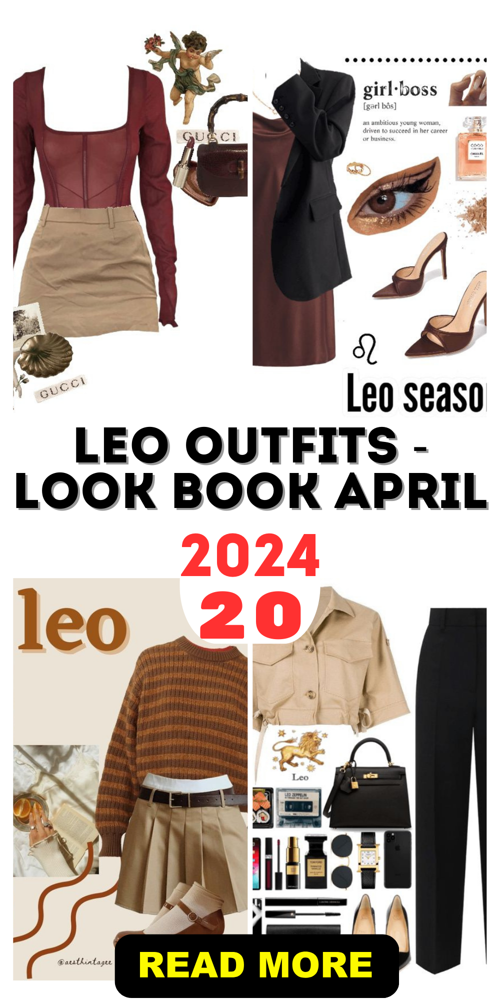 April 2024 Leo Outfit Guide: Zodiac Style & Aesthetic Fashion Trends