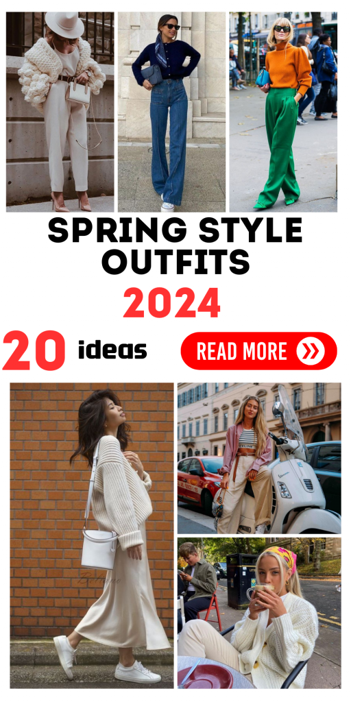 Explore 2024's Spring Outfits: From Parisian Chic to Casual Korean Style