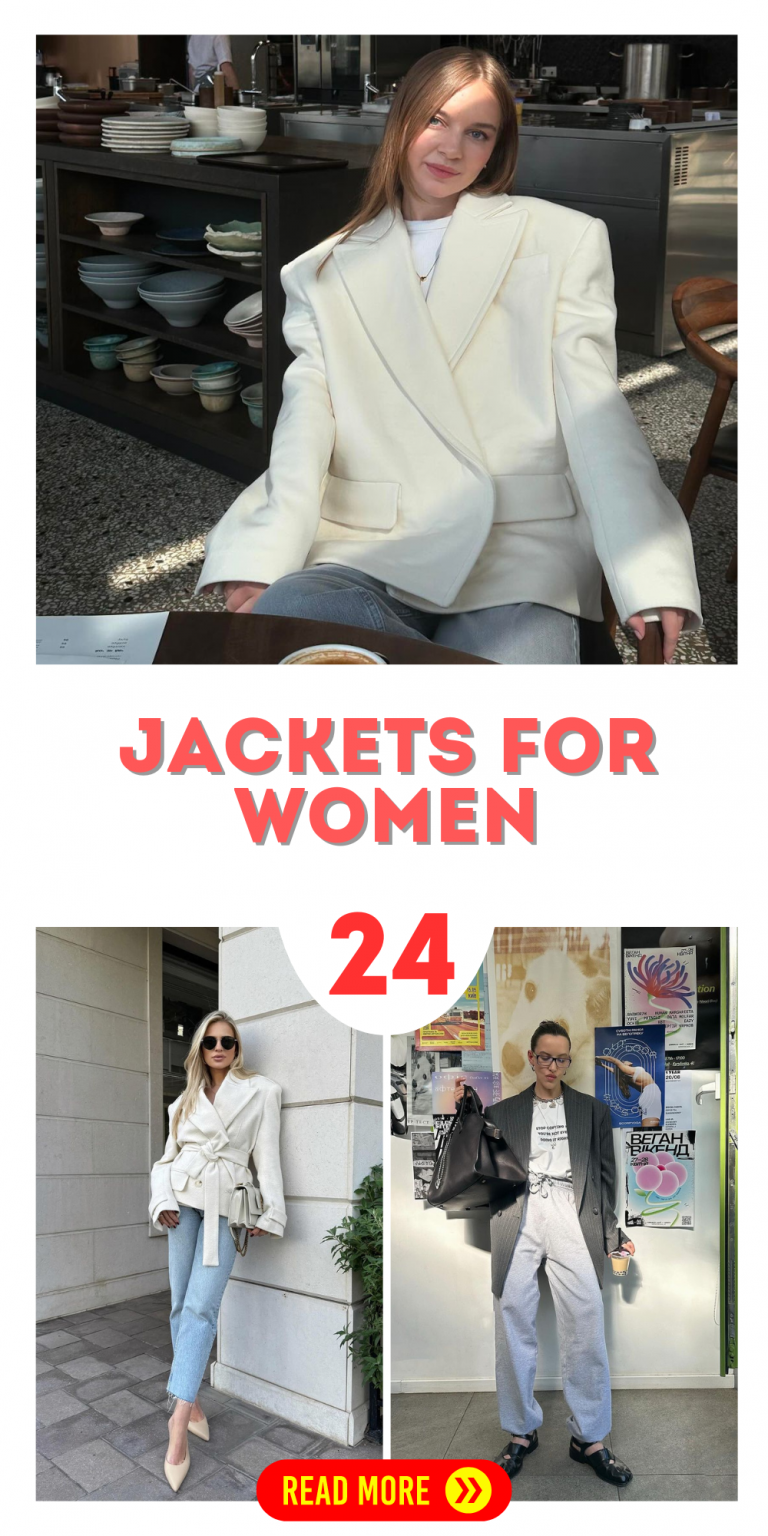 24 Stylish Ideas for Women: Trendy Spring and Summer Jackets - Casual ...