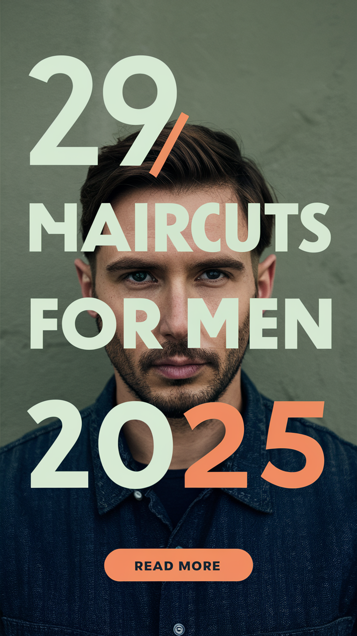 29 Trending Haircuts for Men 2025: Curly, Wavy & Straight Styles