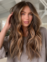 24 Best Hair Color Ideas For Brown Skin 2025 Latina Asian Highlights Hair Color For Brown Skin 2025 4 150x200