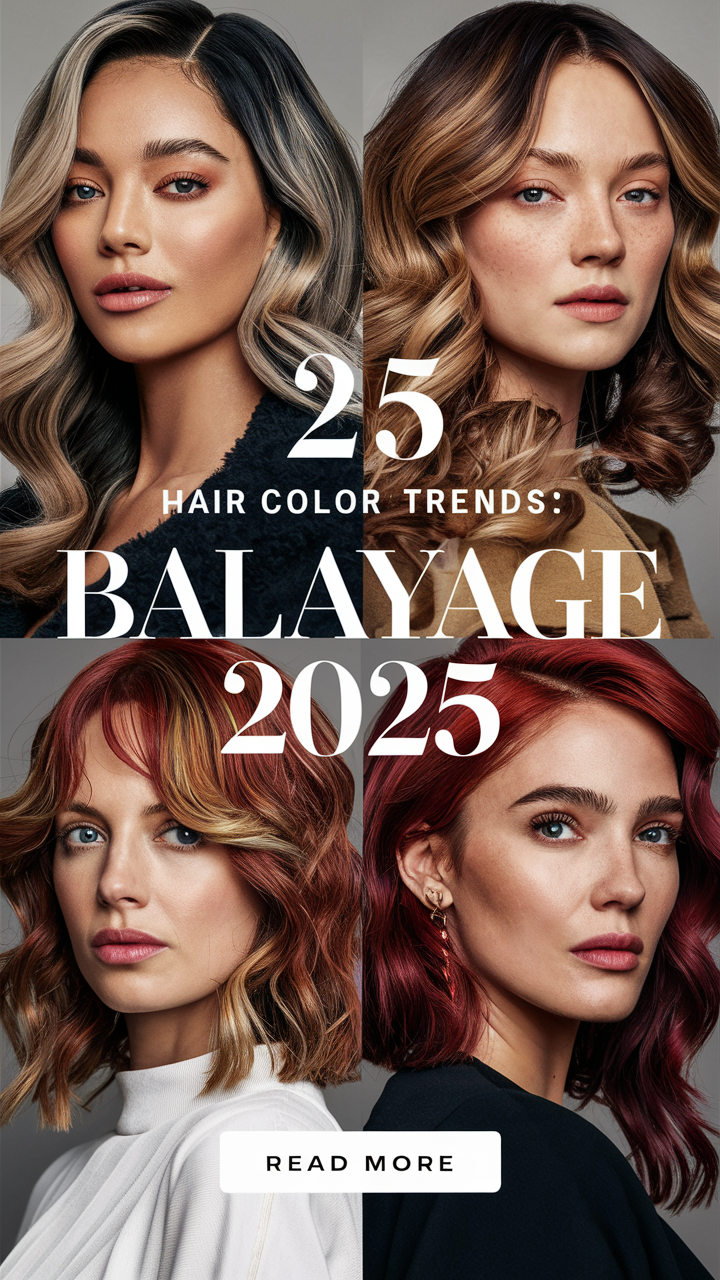 25 Stunning Balayage Hair Color Trends for 2025 Latest Styles & Ideas