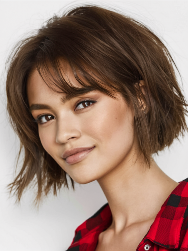30 Trendy Hairstyles with Bangs 2025 Updos, Medium Cuts, and Wedding Styles