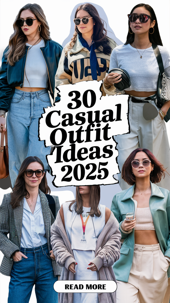 30 Casual Outfits Ideas For Women 2025 Simple Stylish Versatile Looks Causal Outfits Ideas 2025 5 1