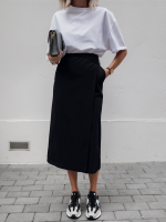 29 Black Skirt Outfit Ideas For 2025 Casual Summer Party Styles More Black Skirt Outfit Ideas 2025 15 150x200