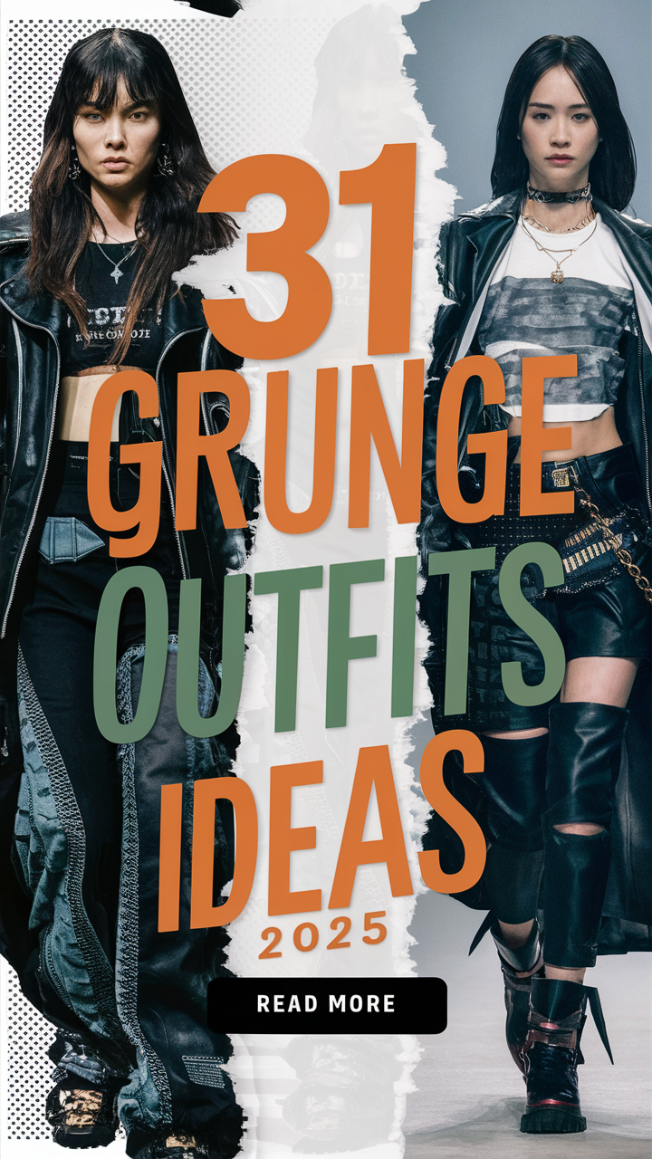 31 Grunge Outfits Ideas 2025 School Styles Summer Trends Dress To Grunge Outfits Ideas 2025 3 1