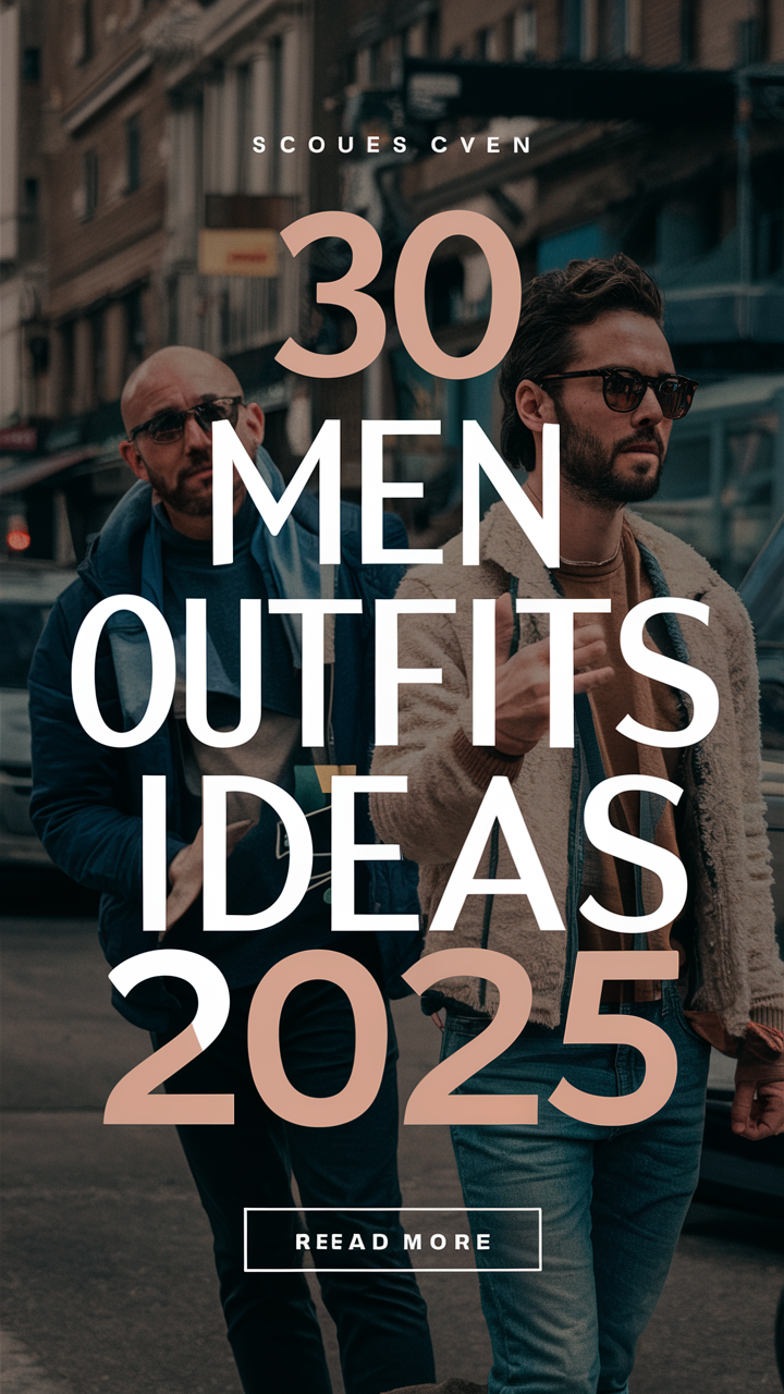 30 Men Outfits Ideas 2025 Casual Formal Streetwear Styles More Men Outfits Ideas 2025 5 1