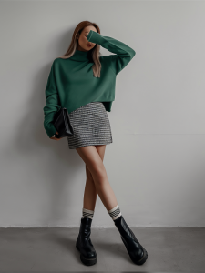 2025 Skirt Outfits Ideas Summer Fall Spring Winter Casual Skirt Outfits Ideas 2025 16 225x300